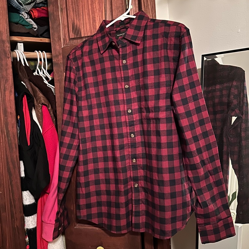 Banana republic men’s flannel